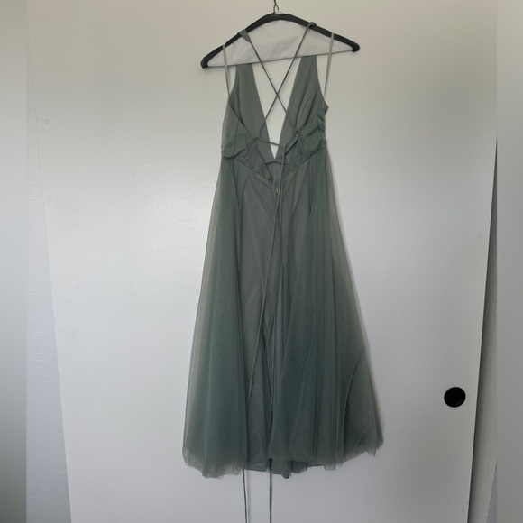 Hello Molly "Kiss the Girl" Sage Dress - Picture 4 of 7